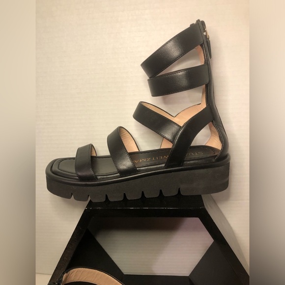 Stuart Weitzman Gala Lift Sandal - Picture 3 of 16